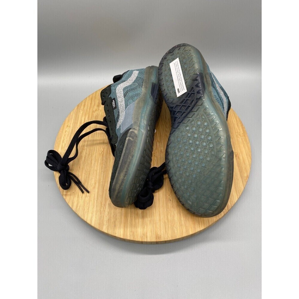 Vans Shoes Womens 8.5 Black EVDNT Ultimate Waffle Skateboarding Sneakers Mens 7 - Picture 9 of 14